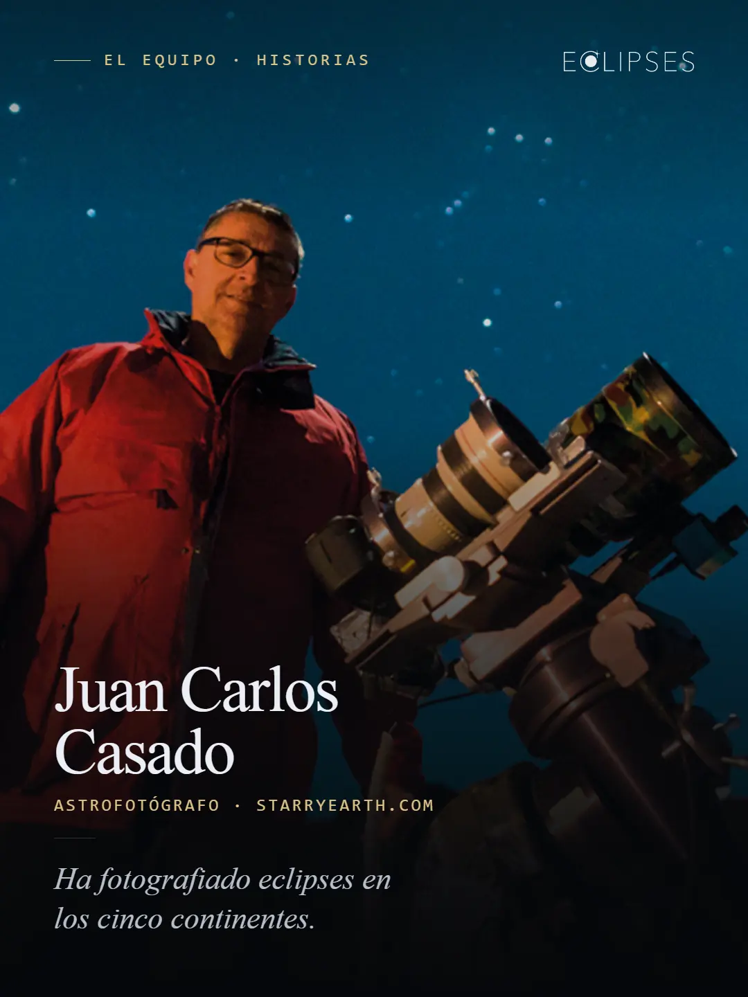 El equipo científico · Juan Carlos Casado