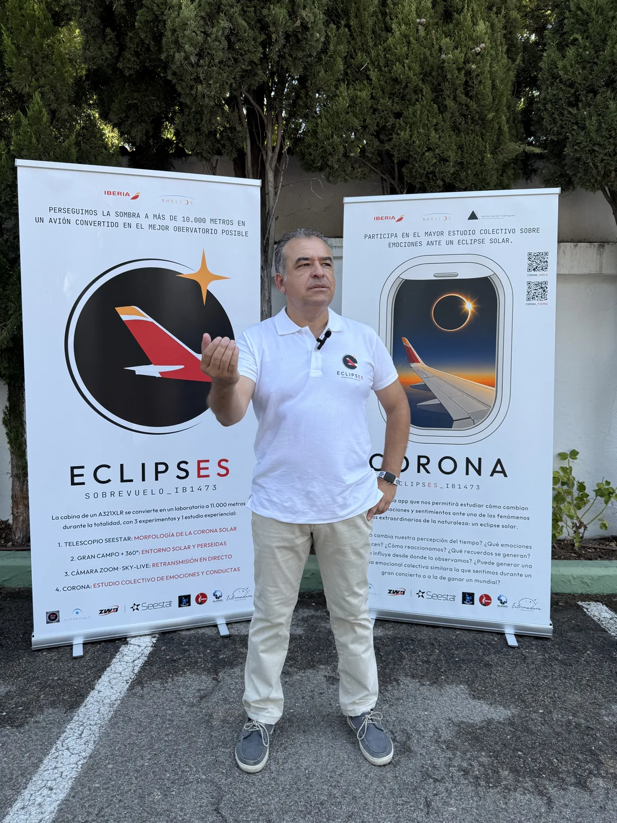 Los roll-ups de ECLIPSES y CORONA antes del vuelo del eclipse