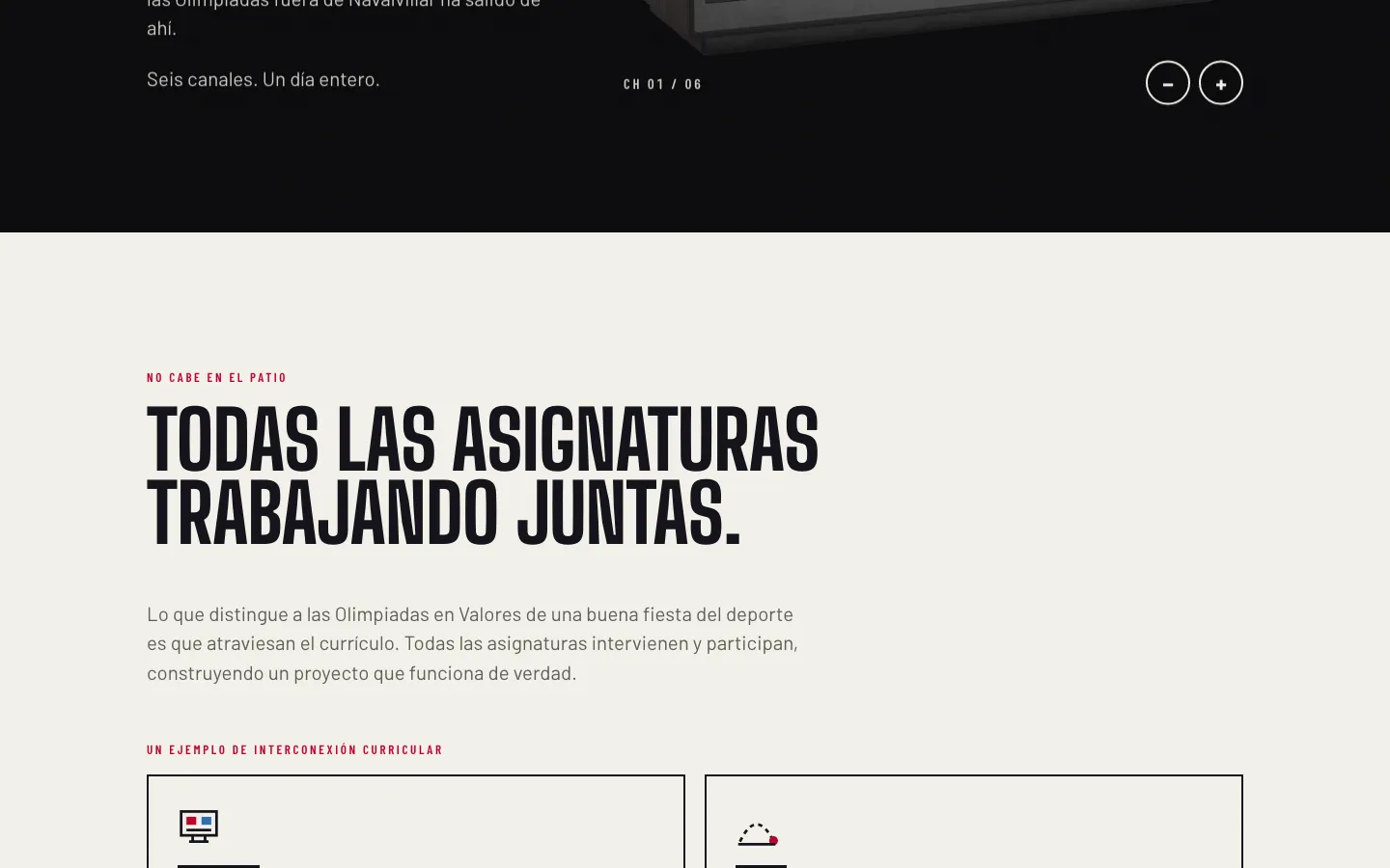 Todas las asignaturas trabajando juntas